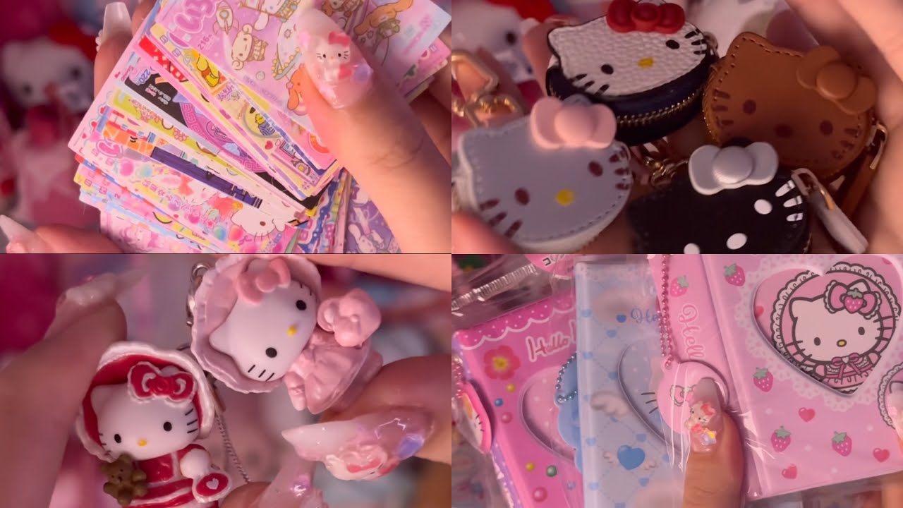 [🎀] 헬로키티 이것저것 포장뜯고 정리하기 ★彡 