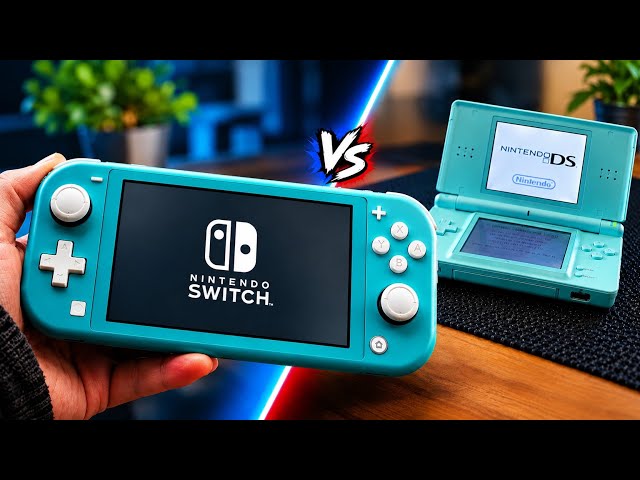 Nintendo Switch Lite vs Nintendo DS Lite - Review & Comparison in