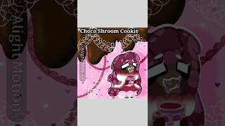 CRK fusion: Cocoa Cookie + Poison Mushroom Cookie #fusion #cookierun #cookierunkingdom