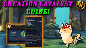 How to make your Tier Set with the Creation Catalyst! (Creation Catalyst Explained/9.2 Guide)
