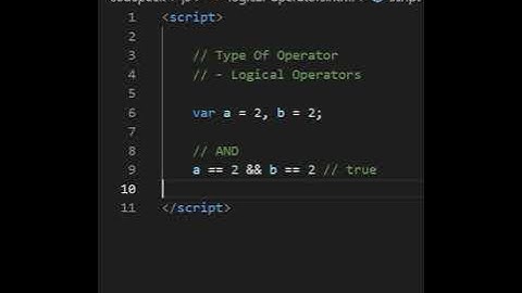 JavaScript Logical Operators #shorts #javascript