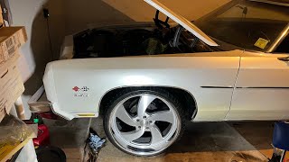Update video: getting AJ, my 73 impala, ready for Houston Autorama 2025