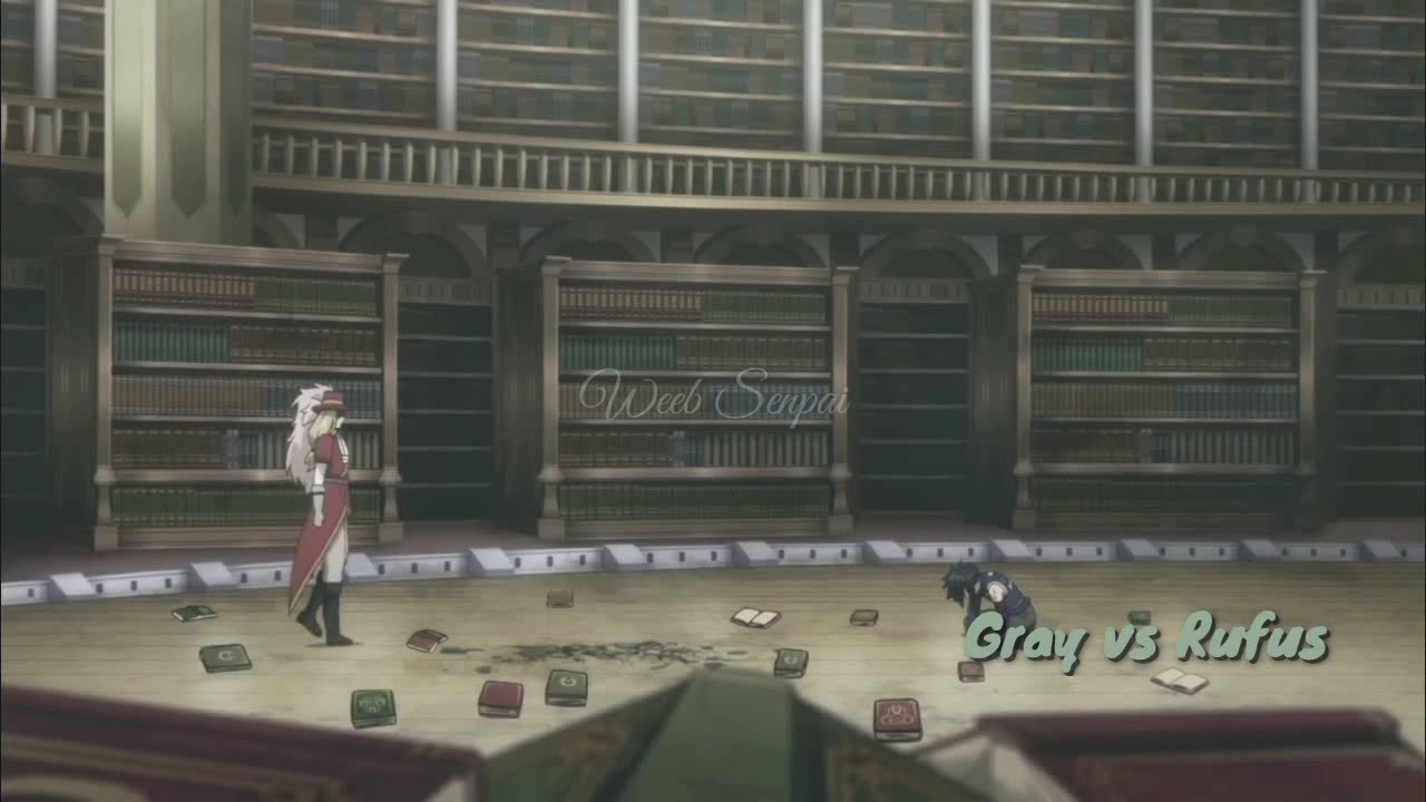 Gray vs Rufus Full fight (Fairy Tail)