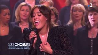 Video voorbeeld van "Amel Bent - Je vais t'aimer - "300 Choeurs""