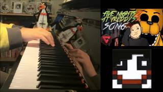 Video thumbnail of "FIVE NIGHTS AT FREDDY'S 3 SONG - iTownGameplay (Piano Cover by Amosdoll)"