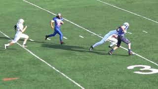 Shrine bowl at oviedo high school, florida 2018-12-09. first half -
swedish all stars vs. stars. second california all...