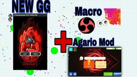 AGAR MOBIL | NEW GG(+Script)*NEW MACRO BUTTON AND AGAR MOD PERSONALIZED | MACRO+ZOOM(Tutorial)