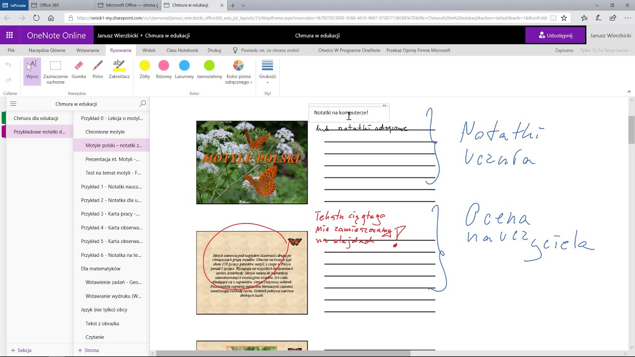 how to use onenote 365