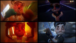 Hello Neighbor Hide and Seek All Jumpscares