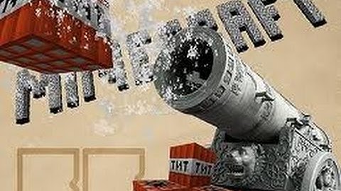 MineCraft How To: Build A TNT Cannon Simple 1.8