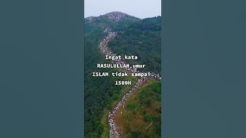 Tanda tanda akhir zaman sudah mendenkat !!!
