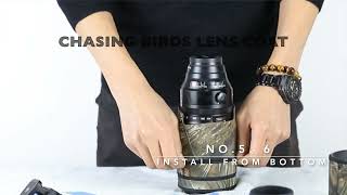 CHASING BIRDS LENS COAT INSTALLATION FOR FUJIFILM XF 100-400mm F4.5-5.6 R LM OIS WR
