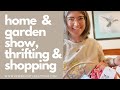 The home show, thrifting & our shopping haul!