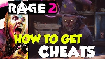 Rage 2 HOW TO GET CHEATS