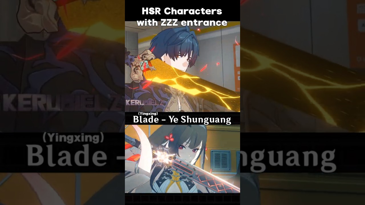 HSR Blade but with ZZZ Ye Shunguang battle entrance | Honkai Star Rail