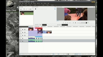 How To Split Audio From Video Using KDEnlive (older version)
