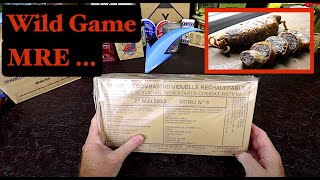 2023 EXOTIC MRE Review French RCIR Menu 9 DUCK SAUSAGES AND DEER PATE !!!