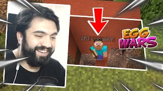 AŞAĞIYA KAPATARAK TROLLEDİM! Minecraft: EGG WARS