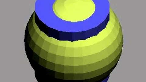 Motion of hyperboloid & oblate spheroid in a variable confocal oblate spheroids - tilt solid view