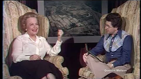 Olivia de Havilland Interview on the Set of Airport '77 (February 20, 1977)