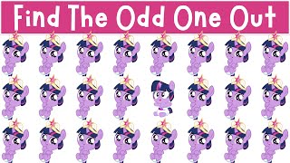 Find The Odd One Out: My Little Pony as Babies