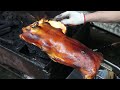 炭燒鴻運乳豬全體 Suckling Pig  Piglet  lechón (Spanish)  leitão (Portuguese)