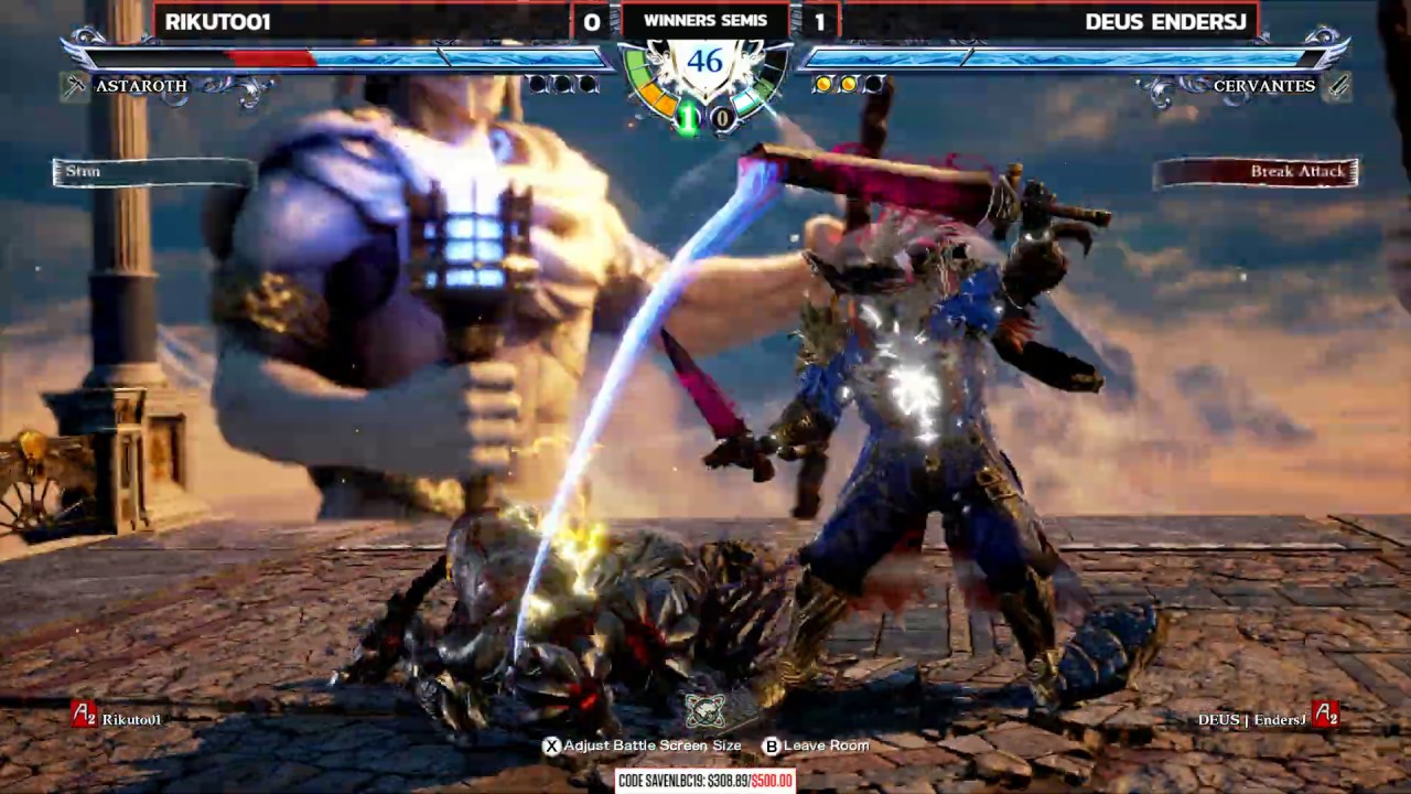 Soulcalibur VI @ NLBC Online #5 - Rikuto vs Endersj [4K/60fps]