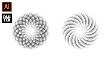 How to Create a Flower Using Golden Ratio | Adobe Illustrator