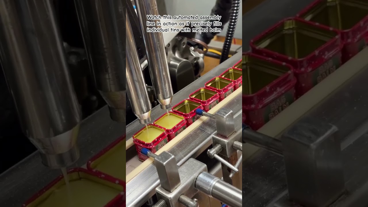 The Perfect Pour: Behind the Scenes of Lip Balm Production