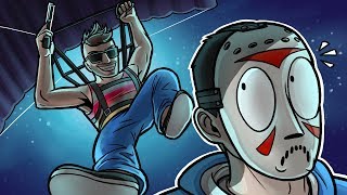 Gta 5 Funny Moments - Parachute Attack Dawn Raid Adversary Mode