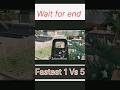 Fastest 1 vs 5 in mini event 💥💥👻#bgmi #trending #gaming #pubg