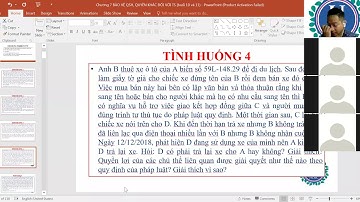BẢO VỆ QUYỀN SỞ HỮU, QUYỀN KHÁC ĐỐI VỚI TÀI SẢN phần 1