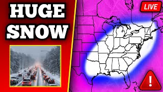 Download Lagu 🔴 BREAKING EXTREME WINTER STORM COVERAGE - With LIVE Storm Chasers MP3