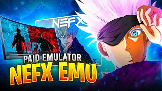 OPTIMIZED EMULATOR || EMULATOR FOR LOW END PC || NEFX EMULATOR || MSI PAID EMULATOR  #foryou