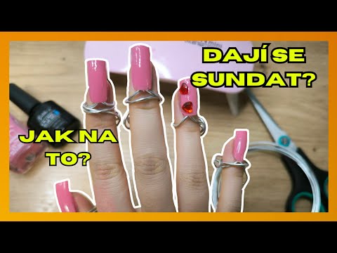JAK na sundavací umělé nehty | @Aneko