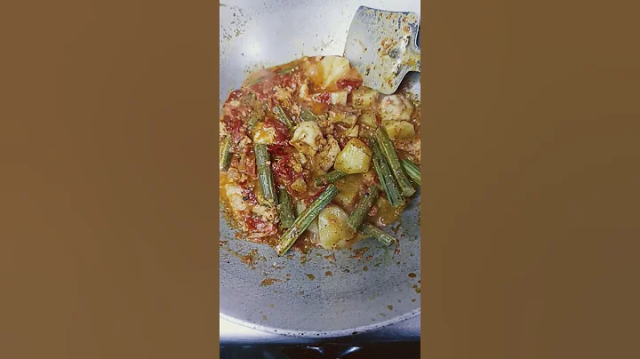 Potato Drumstick curry 😋###shortsvideo###recipe ##shorts