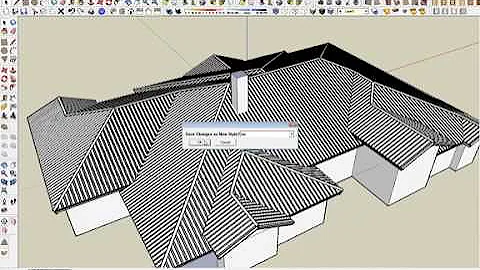 Tutorial Sketchup Instant Roof Creation Plugin