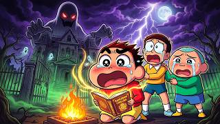Nobita & Shinchan Got Trapped in a Haunted House !😱
