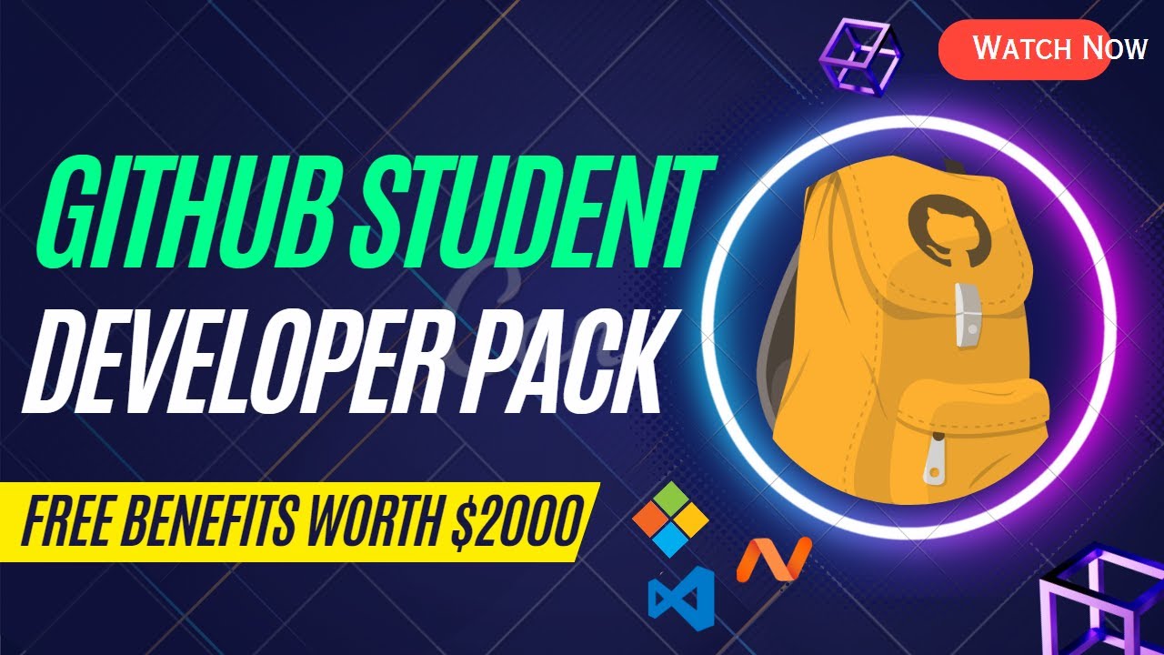 GitHub Student Developer Pack | How to Claim? Worth 1000$ | Get Free ...