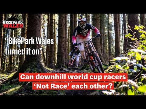 The UK's biggest names in downhill go head to head in - Race, Not A Race at BikePark Wales