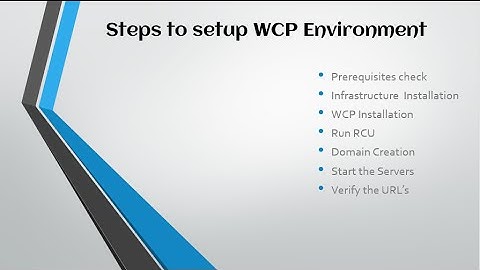 Oracle WebCenter Portal 12c (12.2.1) Installation