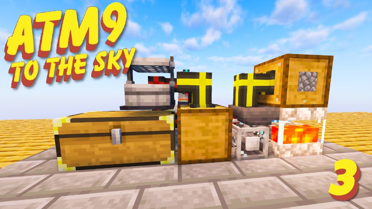 Automation Needs ALL THE POWAH | All The Mods 9: To The Sky - Ep 3 ...