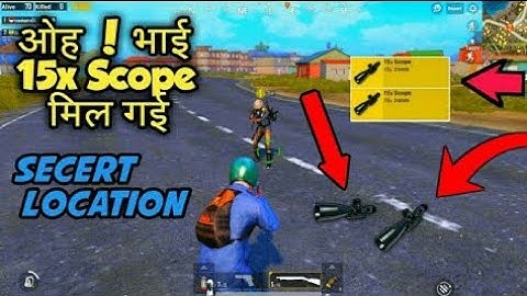 Pubg Mobile 15x Scope Secret Trick || Convert 3x To 15x Scope || Sid World
