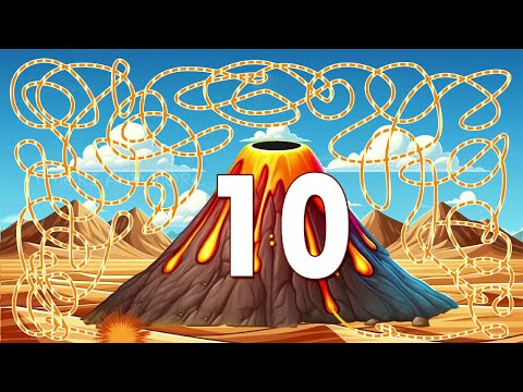 10 Second Volcano 🌋 Timer Bomb 💣 | Confetti Eruption