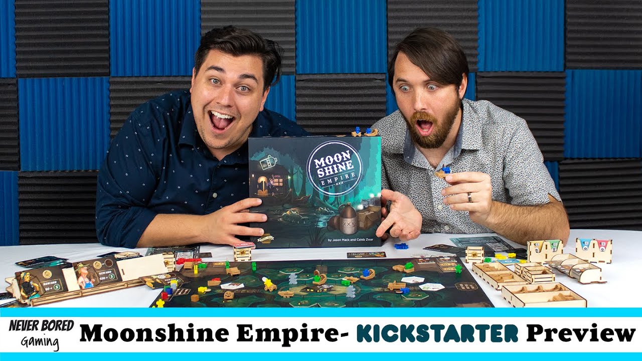 Moonshine Empire - Kickstarter Preview (Board Game)