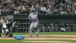 2008 Royals: Billy Butler hits a powering a three-run homer and an RBI single vs White Sox (7.19.08)