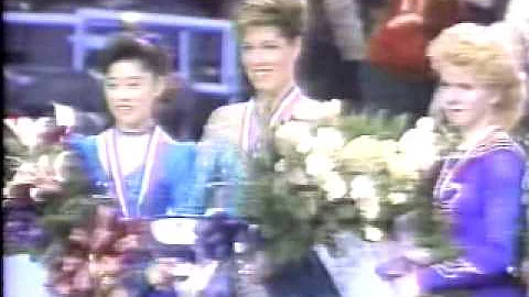 Tonya Harding and Jill Trenary Profile - 1990 US N...