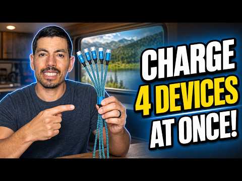 Video thumbnail: Travle 4-in-2 Multi Charging Cable Review: Four Devices, One Cord