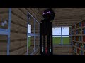 Natsuki beats Enderman up