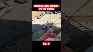 @NOITEN MESS AROUND OF GANGSTERS #funny #parkour #crazygirl #girlfriend #badgirl #gangster